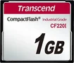 Transcend Industrial CF220I R20/W13 CompactFlash Card 1GB