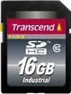 Transcend Industrial 10I R24/W16 SDHC 16GB, Class 10