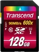 Transcend Ultimate R90/W40 SDXC 128GB, UHS-I, Class 10