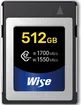 Wise Advanced CFX-B Series R1660.2/W1513.7 CFexpress Type B 512GB