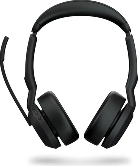 Jabra Evolve2 55 стерео USB-A MS із зарядною станцією