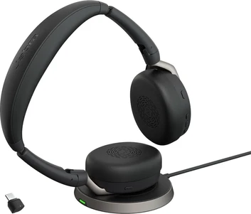 Jabra Evolve2 65 Flex USB-C UC incl. wireless Charging Pad