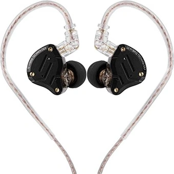 KZ ZS10 Pro з мікрофоном темний чорний