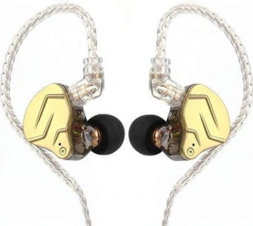 KZ ZSN Pro X з мікрофоном золотий