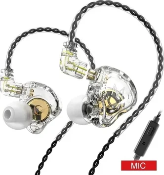 TRN MT1 clear без мікрофона