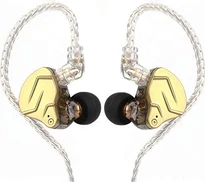 KZ ZSN Pro X з мікрофоном gold