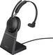 Jabra Evolve2 65 моно USB-A UC with Charging Stand чорний