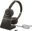 Jabra Evolve 75 SE стерео UC із зарядною станцією