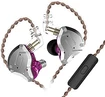 KZ ZS10 Pro з мікрофоном purple