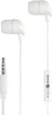 MusicSound colour in-ear 3.5mm jack white