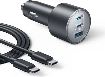 Anker Nano автомобільна зарядка (167.5W, 3 Ports) black