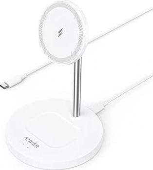 Anker PowerWave 2-в-1 Stand Lite white