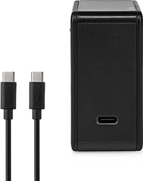 Nedis Charger 65W quick charging function 1x USB-C incl. Type-C 2m cable black