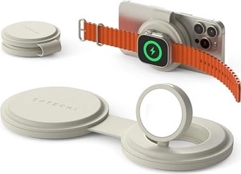 Satechi OntheGo 2-в-1 Charger sand