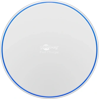 Wentronic Goobay бездротова quick charger 10 W white