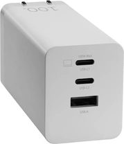 ASUS AC100-02, 3-port, GaN Charger, 100W, white