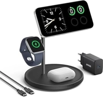 Anker MagGo бездротова зарядна станція (3-в-1 Stand) black
