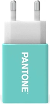 Celly Pantone wall Charger USB white/light blue