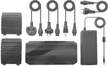 Lindy 120W 10 port USB-зарядна станція black