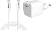Sandberg USB-C 20W Charger EU + USB-C cable white