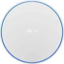 Wentronic Goobay бездротова quick charger 10 W white