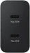 Samsung Schnellladeadapter Duo з data cable 50W black