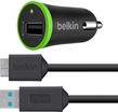 Belkin автомобільна зарядка + USB cable, 1x USB, 2.1A