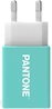 Celly Pantone wall Charger USB white/light blue