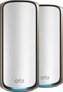 Netgear Orbi Wi-Fi 7, 970 Serie RBE972S, BE27000, Router und Repeater Set, 2er-Bundle
