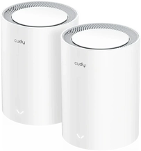 Cudy M3000 2.0, AX3000, white, 2-pack