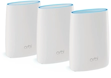 Netgear Orbi RBK53S, inkl. Netgear Armor, Router und 2x Repeater Set, 3er-Bundle