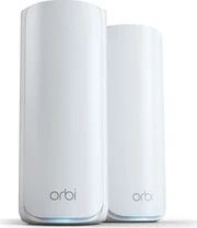 Netgear Orbi Wi-Fi 7, 770 Serie RBE772, BE11000, Router und Repeater Set, 2er-Bundle